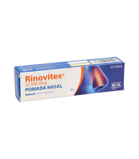 RINOVITEX 12.500 UI/g POMADA NASAL 1 TUBO 10 g