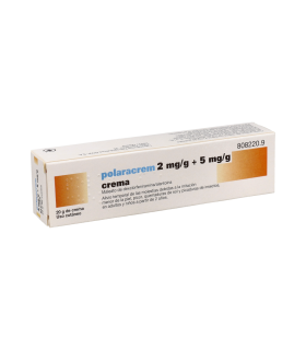 POLARACREM 2 MG/G + 5 MG/G CREMA 1 TUBO 20 G