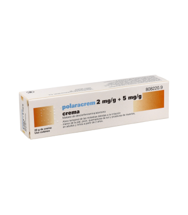 POLARACREM 2 MG/G + 5 MG/G CREMA 1 TUBO 20 G