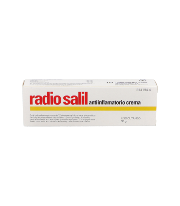 RADIO SALIL ANTIINFLAMATORIO CREMA 1 TUBO 30 g