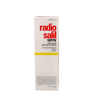 RADIO SALIL AEROSOL CUTANEO EN SOLUCION 1 ENVASE 130 ml