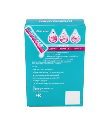 GAVISCON FORTE 24 SOBRES SUSPENSION ORAL 10 ML