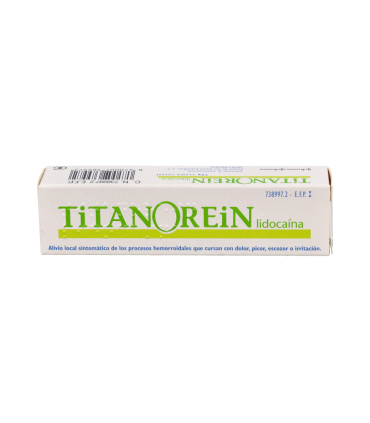TITANOREIN LIDOCAINA CREMA RECTAL 1 TUBO 20 g