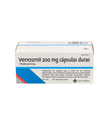 VENOSMIL 200 MG 60 CAPSULAS