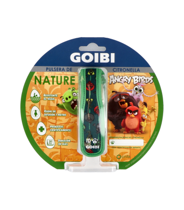 GOIBI PULSERA DE CITRONELLA NATURE 1 PULSERA ANGRY BIRDS 2020