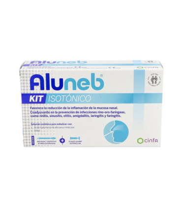 ALUNEB ISOTONICO KIT 15 VIALES 4 ML + 1 DISPOSITIVO