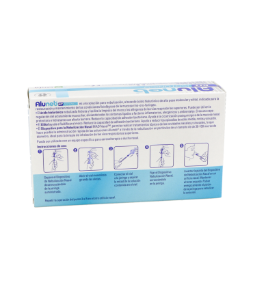 ALUNEB ISOTONICO KIT 15 VIALES 4 ML + 1 DISPOSITIVO