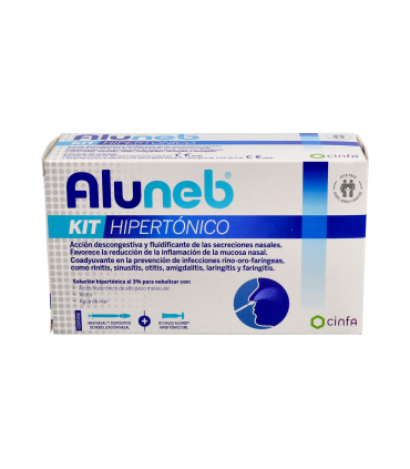 ALUNEB HIPERTONICO KIT 20 VIALES 5 ML + 1 DISPOSITIVO