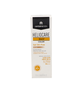 HELIOCARE 360º GEL OIL FREE SPF50 50ML COLOR BEIGE