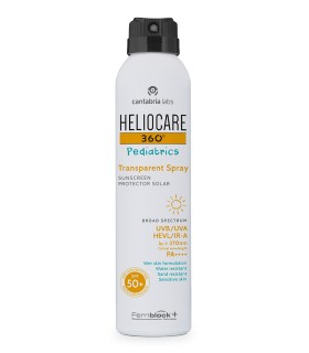 HELIOCARE 360º PEDIATRICS TRANSPARENT SPRAY SPF 50+ 200ML