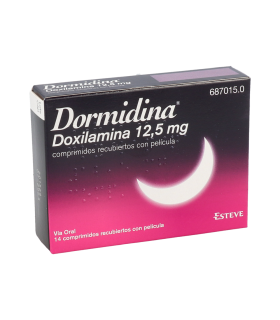DORMIDINA 12,5 mg 14 COMPRIMIDOS RECUBIERTOS