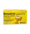 BETADINE UNIDOSIS 100 MG/ML SOLUCION CUTANEA 10 UNIDOSIS 5 ML