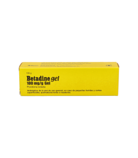 BETADINE 100 mg/g GEL CUTANEO 1 TUBO 100 g