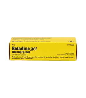 BETADINE 100 mg/g GEL CUTANEO 1 TUBO 30 g