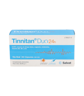 TINNITAN DUO 24H 60 CAP