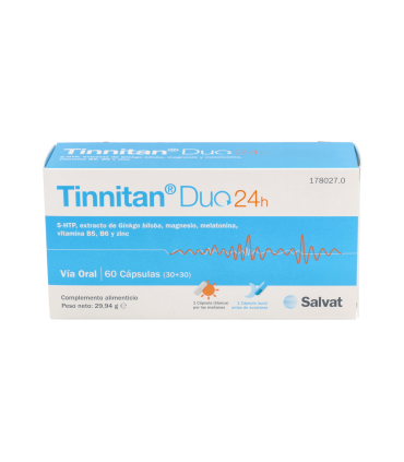 TINNITAN DUO 24H 60 CAP