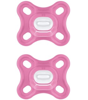MAM CHUPETE SIL COMFORT 0M ROSA PACK DOBLE
