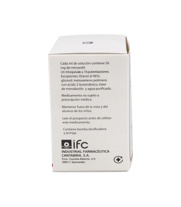 REGAXIDIL 50 MG/ML SOLUCION CUTANEA 3 FRASCOS 60 ML