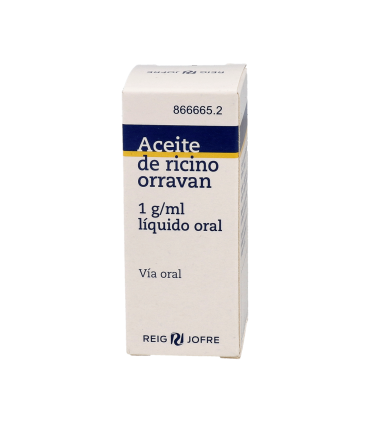 ACEITE DE RICINO REIG JOFRE 1 g/ml LIQUIDO ORAL 1 FRASCO 25 ml