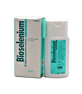BIOSELENIUM 25 MG/ML SUSPENSION CUTANEA 1 FRASCO 100 ML
