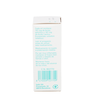 ANTIVERRUGAS ISDIN COLODION 1 FRASCO 20 ml