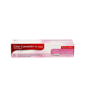 GINE-CANESTEN 20 MG/G CREMA VAGINAL 1 TUBO 20 G