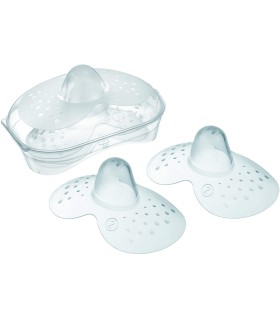 MAM PEZONERA SILICONA NIPPLE SHIELDS 2U GDE