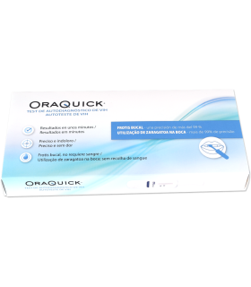 ORAQUICK TEST DE AUTODIAGNOSTICO DE VIH EN SALIVA
