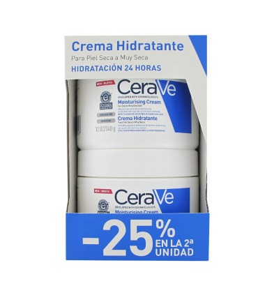CERAVE CREMA HIDRATANTE PIEL SECA 340 G DUPLO