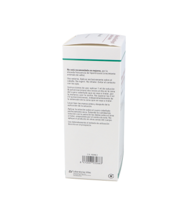 MINOXIDIL VIÑAS 50 MG/ML SOLUCION CUTANEA 2 FRASCOS 120 ML