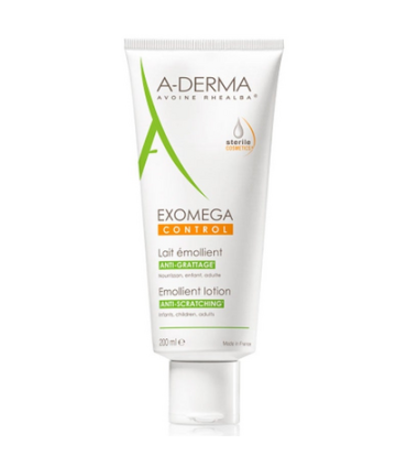 A-DERMA EXOMEGA CONTROL LECHE EMOLIENTE 200 ML