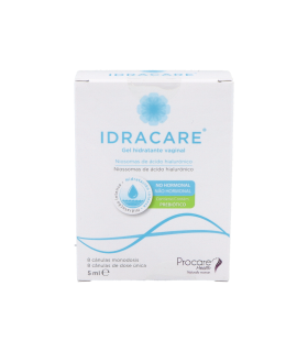 IDRACARE GEL HIDRATANTE VAGINAL 8 CANULAS MONODOSIS 5 ML