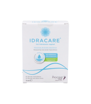 IDRACARE GEL HIDRATANTE VAGINAL 8 CANULAS MONODOSIS 5 ML