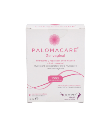 PALOMACARE GEL VAGINAL MONODOSIS 6 CANULAS 5 ML