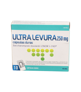 ULTRA-LEVURA 250 MG 10 CAPSULAS (BLISTER)