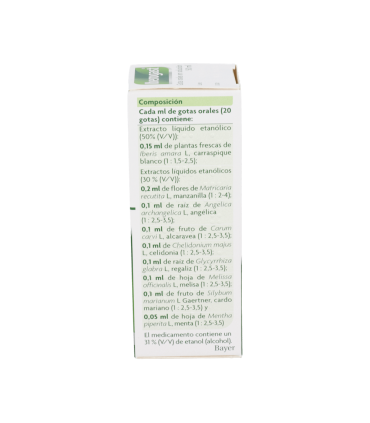 IBEROGAST GOTAS ORALES EN SOLUCION 1 FRASCO 50 ml