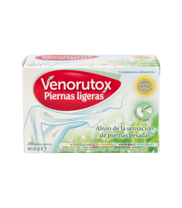 VENORUTOX PIERNAS LIGERAS 20 SOBRES