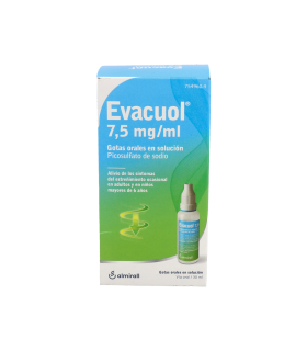 EVACUOL 7,5 mg/ml GOTAS ORALES EN SOLUCION 1 FRASCO 30 ml