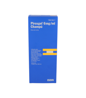 PIROXGEL 6 mg/ml CHAMPU MEDICINAL 1 FRASCO 200 ml