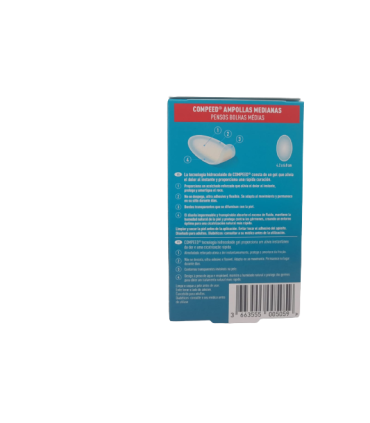 COMPEED AMPOLLAS TALLA MEDIANA 10 UNIDADES PACK AHORRO