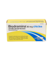 BIODRAMINA 20 mg 12 CHICLES MEDICAMENTOSOS