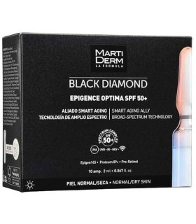 MARTIDERM BLACK DIAMOND EPIGENCE OPTIMA 50+ 10 AMP