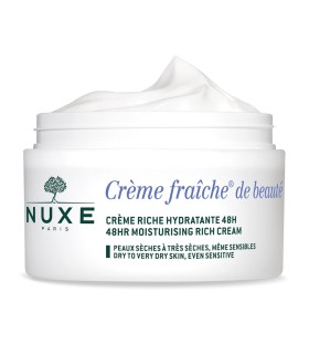 NUXE CREME FRAICHE  RICA HIDRATANTE BIO ILUMINADORA 48H TARRO 50ML