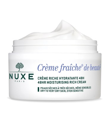 NUXE CREME FRAICHE  RICA HIDRATANTE BIO ILUMINADORA 48H TARRO 50ML