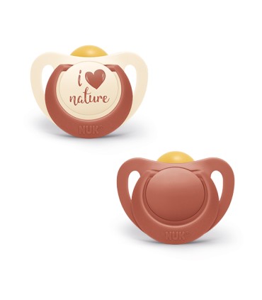 NUK CHUPETE LATEX  NATURE 6-18M 2U