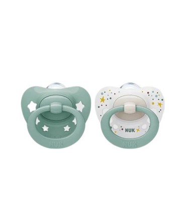 NUK CHUPETE SILICONA SIGNATURE 6-18M 2U LIMITE EDITION