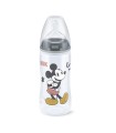 NUK BIBERON SILICONA FLOW CONTROL MICKEY 6-18M 300ML 1U NIÑO