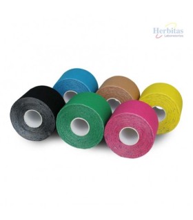 HERBITAS TAPE TERAPEUTICO ELASTICO 5CM X 5M COLORES