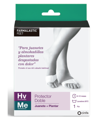 FARMALASTIC ALMOHADILLA DOBLE PROTECCION  TALLA P