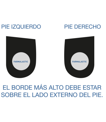 FARMALASTIC TALONERA ESPOLÓN CALCÁNEO- FASCITIS PLANTAR  TALLA P